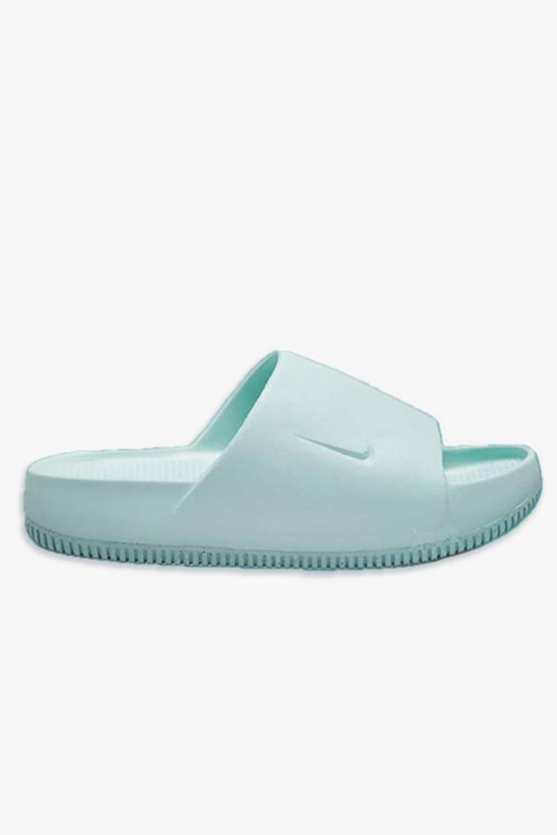 Mint green nike sales slides