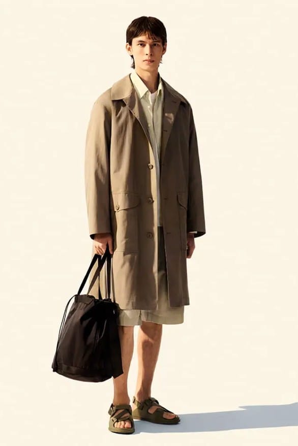 ユニクロアンドルメール UNIQLO AND LEMAIRE コットンフーデッド