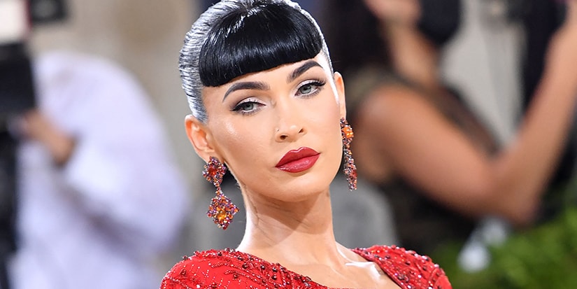 Megan Fox Serves Two Glamorous, "Stepford Wife" Hair Moments for the