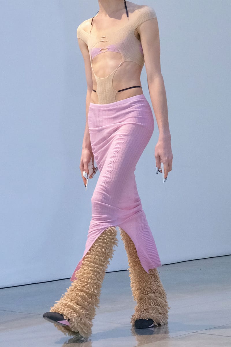 靴 Rui Zhou Wool High Heel size 38 Celeb-Approved RUI Debuts FW23 Collection at PFW | Hypebae