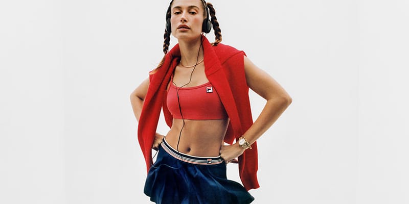 ☆ FILA X HAILEY ☆HAILEY BIEBER PLEATED SKIRT Fila X Hailey Pleated Skirt | Fila