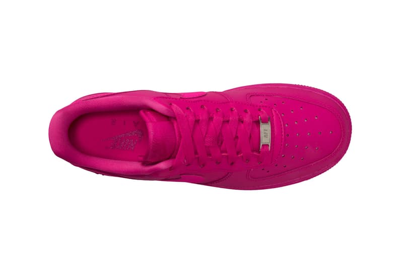 Magenta air force ones clearance