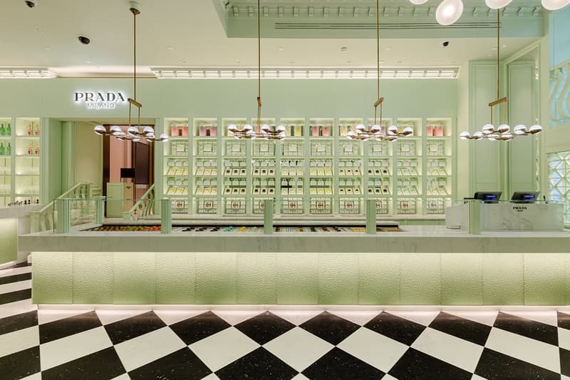Prada Caffe Opens in London's Harrods | Hypebae
