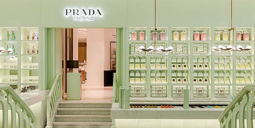 Prada Machine Prada Caffe Opens in London's Harrods | Hypebae