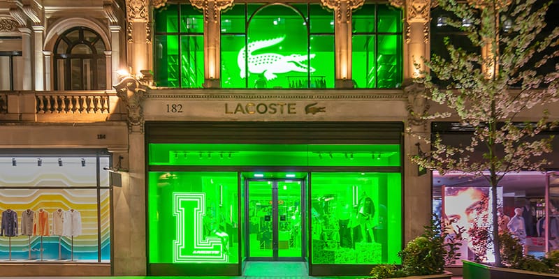 50年以上前　LACOSTE　店頭ディスプレイ　レトロ 50年以上前 LACOSTE 店頭ディスプレイ レトロ 50年以上前