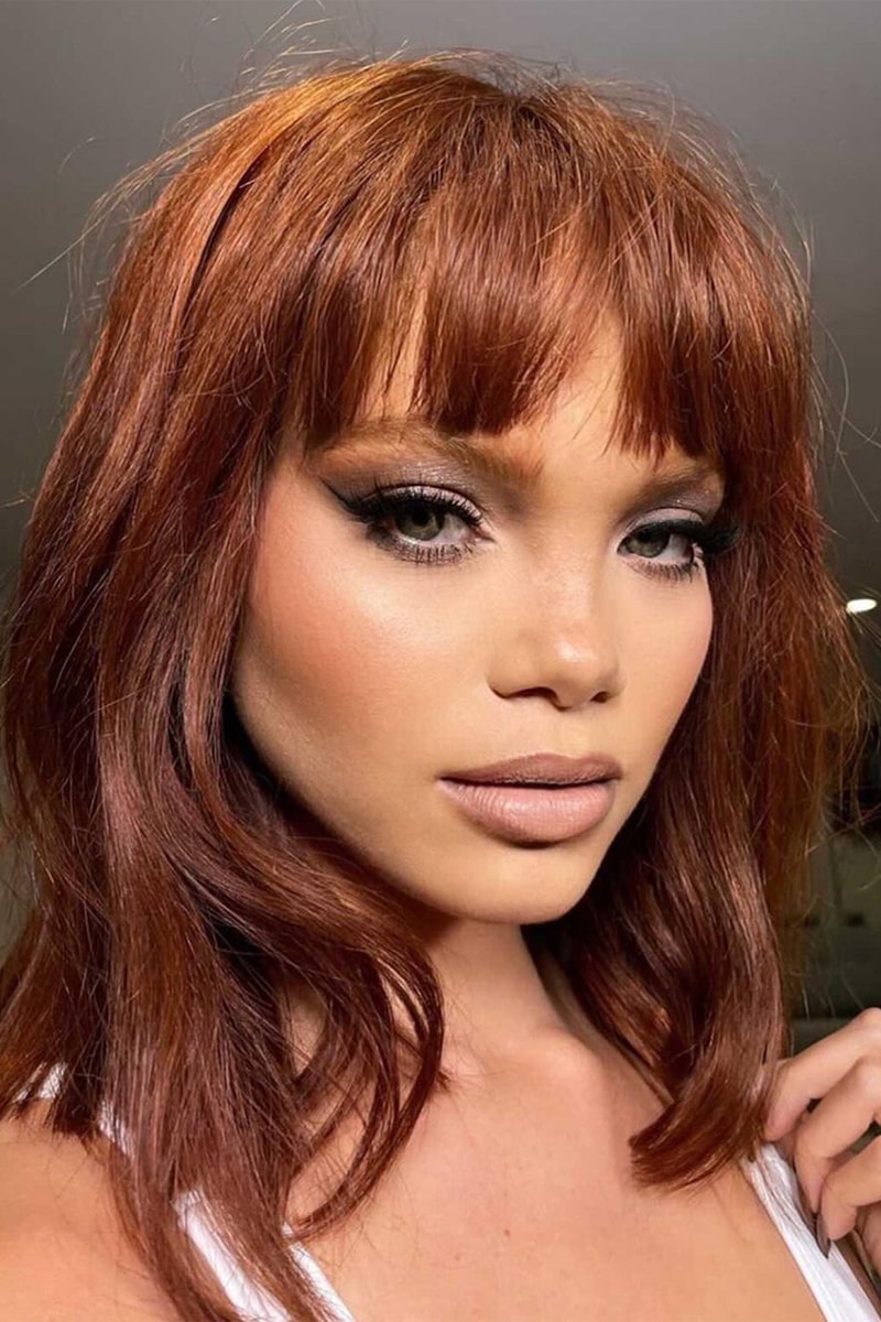 TikTok Beauty Trends Lash Glue On Fringes Hypebae