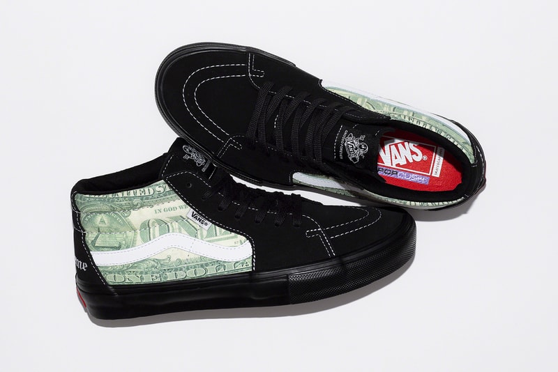 Vans and 2025 supreme shoes