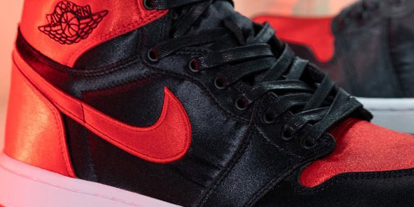 womens satin jordan 1