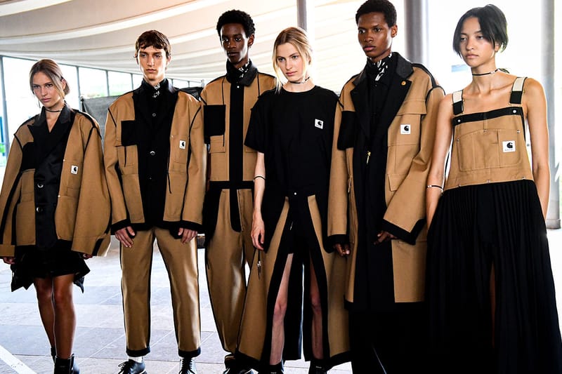 Carhartt WIP and sacai Debut Collab at PFW | Hypebae