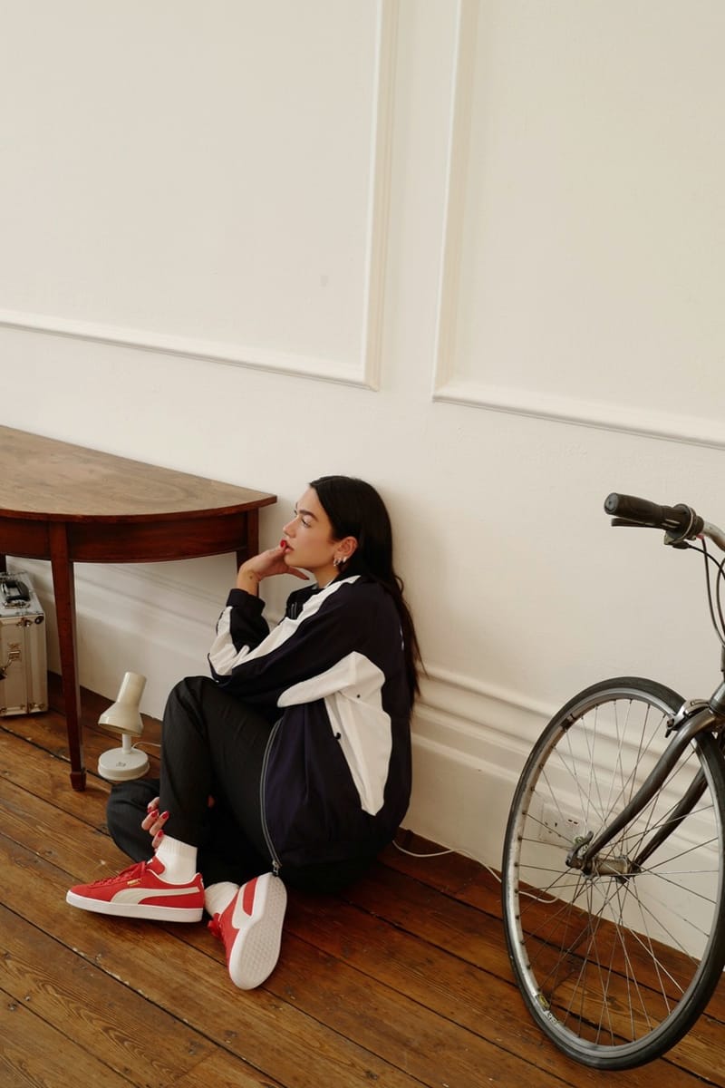 Dua lipa adidas falcon discount