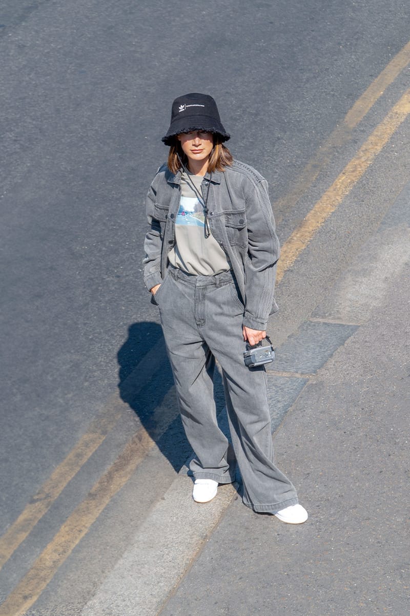 ☆【ADIDAS】☆adidas x KSENIASCHNAIDER W DENIM FRAYED JEAN☆ adidas - Women's adidas Originals x Kseniaschnaider Denim