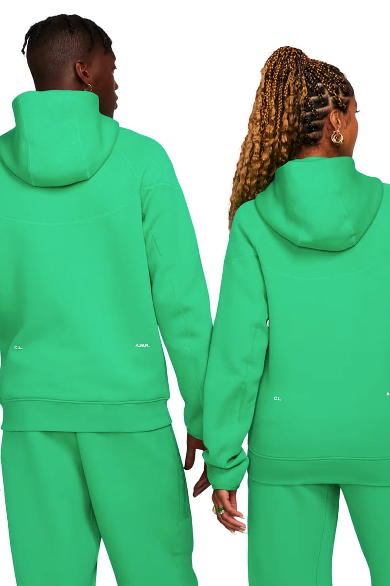 Green discount nike tech