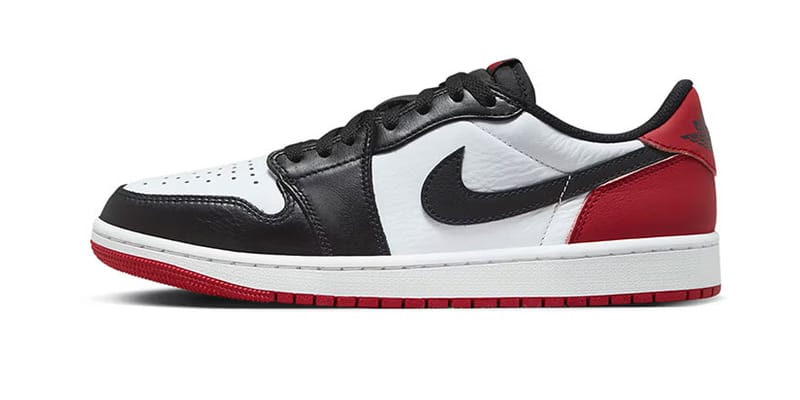 The Air Jordan 1 Low Lands in Black Toe Colorway Hypebae