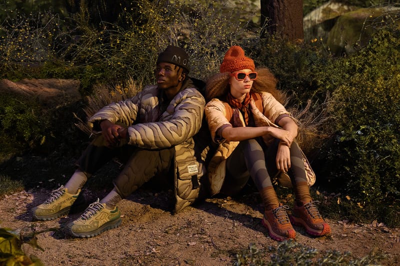 Key　MONCLER x Selehe Bembury GORE-TEX Moncler x Salehe Bembury Trailgrip Sneakers | Orange | FARFETCH