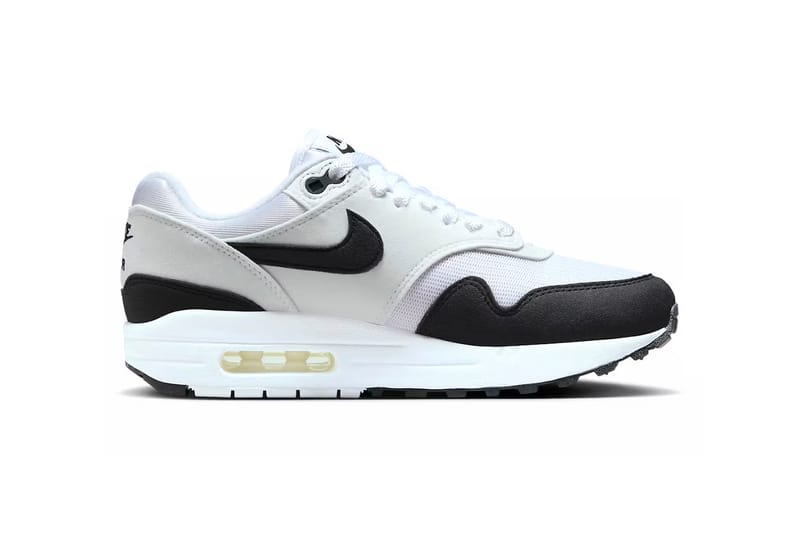 Air max 1 black white hot sale