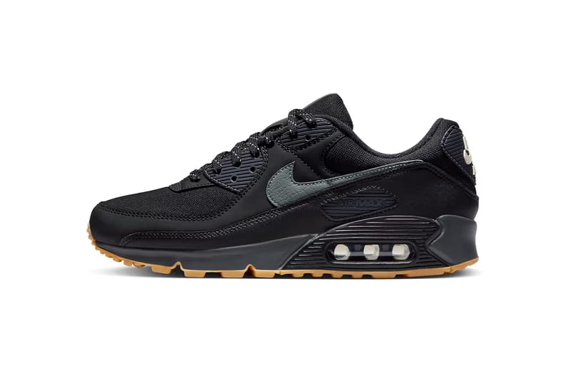 Black and white nike best sale air max 90 for sale