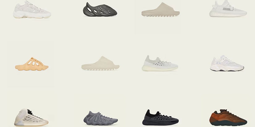 types of yeezy shoes