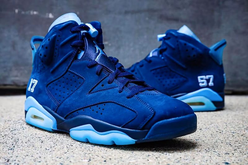 Blue jordans that hot sale just came out