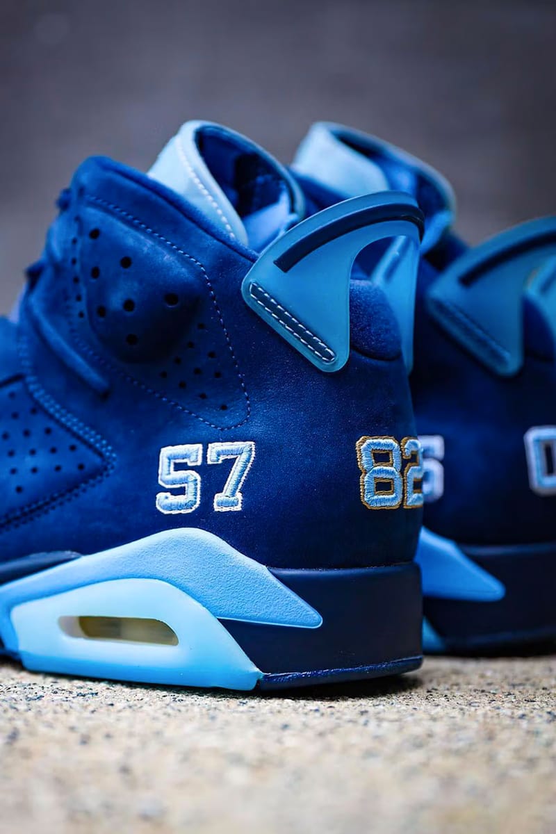 Jordan 6 hot sale unc blue