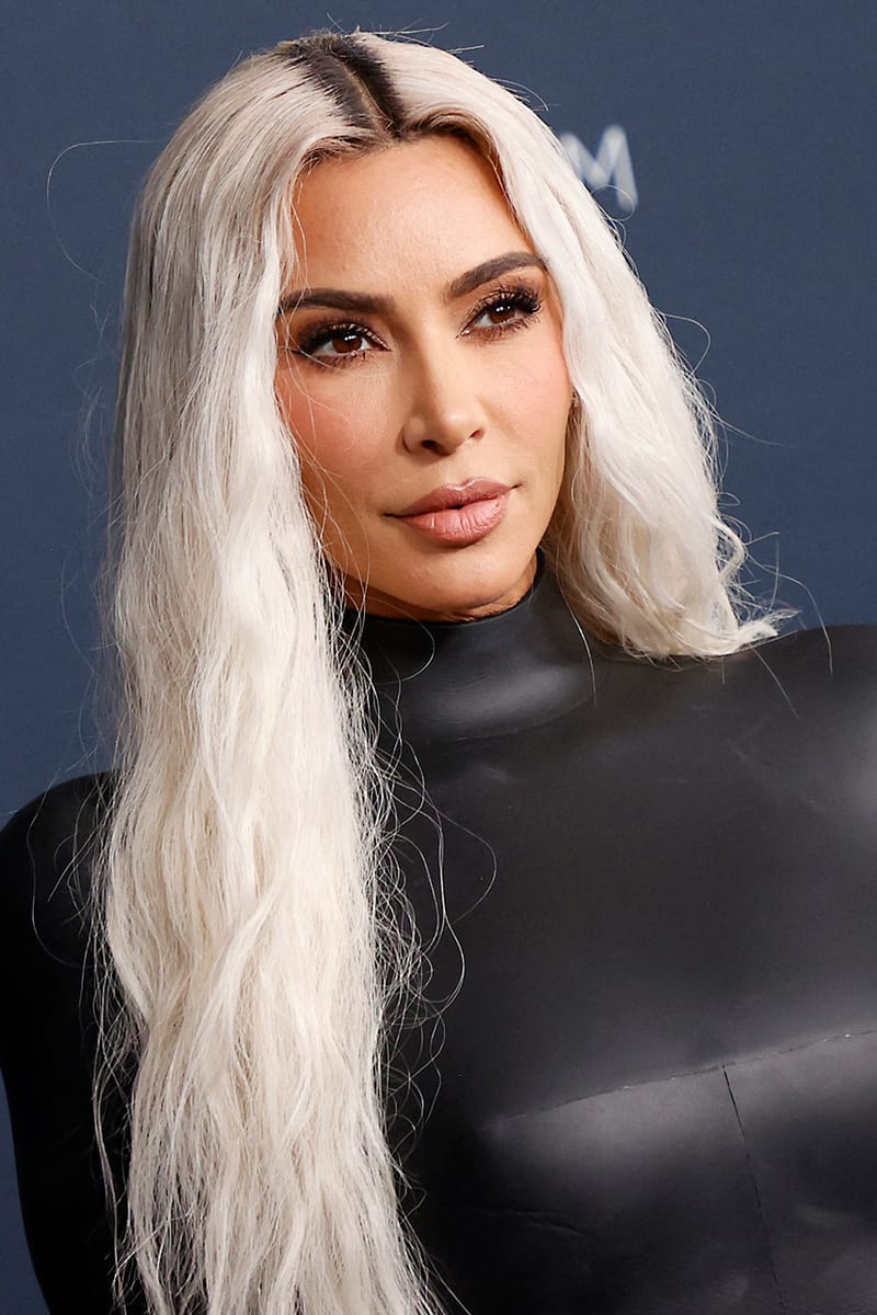 Kim Kardashian Reveals Icy Blue XL