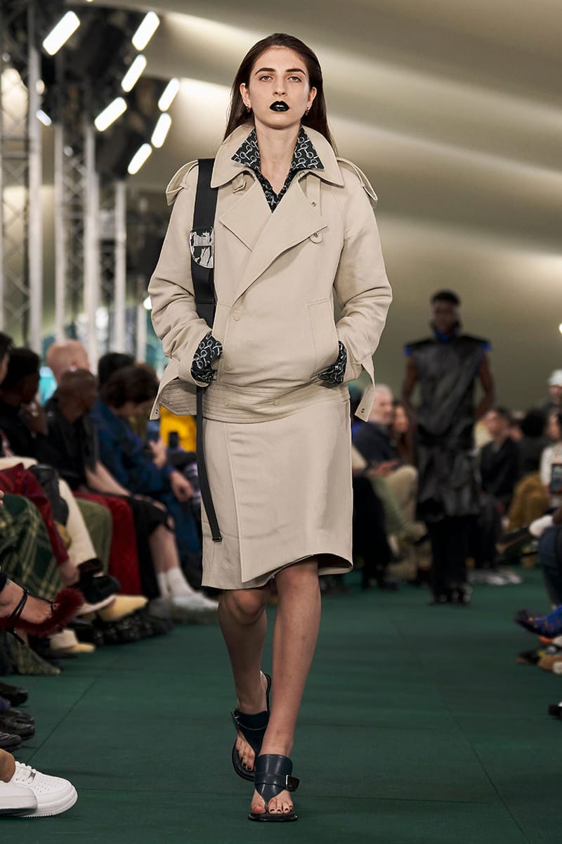 Burberry trench skirt sale