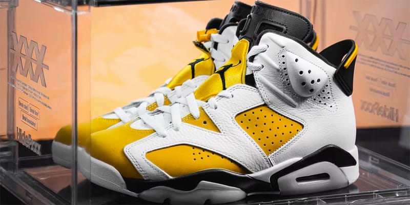 Air hot sale jordan yellow