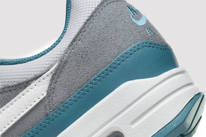 Nike air max 1 anniversary white / aqua clearance / neutral grey