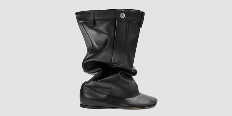 VIP【送料関税込】LOEWE ONDA LEATHER BOOTS Black Onda two-tone leather ankle boots | LOEWE | NET-A-PORTER
