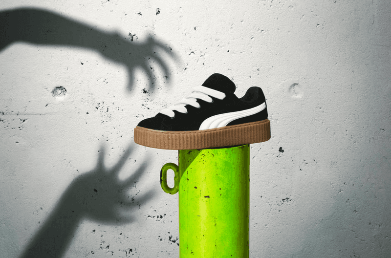 Athletic Shoes Puma Rihanna Creepers Amarillo Puma Creepers