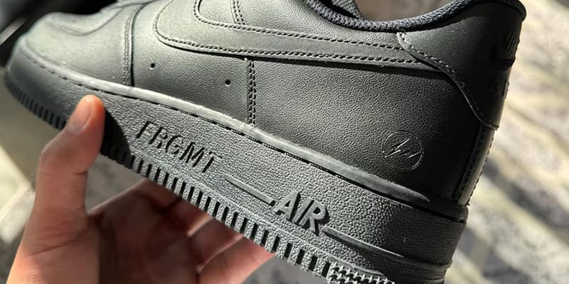 Fragment design x store nike air force 1