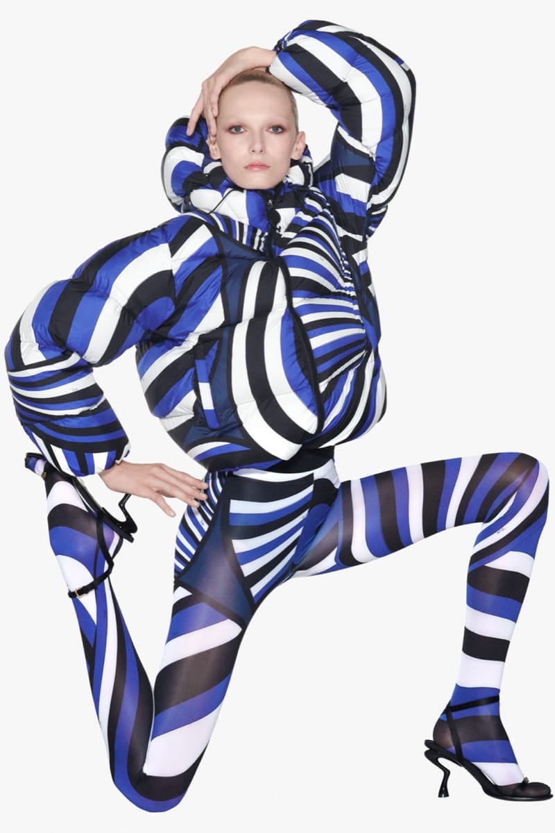 Alex Consani Models Pucci's New Iride Puffer | Hypebae
