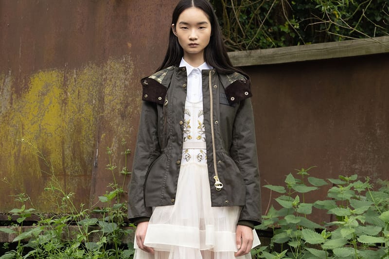 ジャケット Barbour SS25 BARBOUR X ERDEM JACKET (LWX1477 LWXOL99) Barbour x ERDEM – WP Store