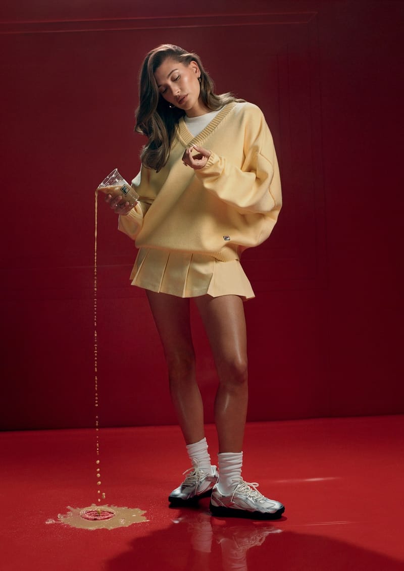 Hailey Bieber Reunites With FILA for SS25 | Hypebae Hailey Bieber Reunites With FILA for SS25 | Hypebae