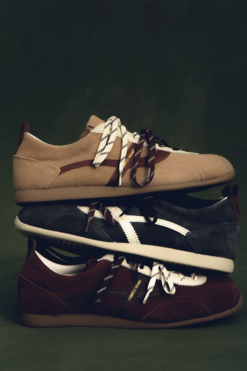 POMPEII｜Spain スニーカー GEMINI RUBY 上質素材＆洗練カラー Pompeii Launches Gemini Women's Sneakers | Hypebae