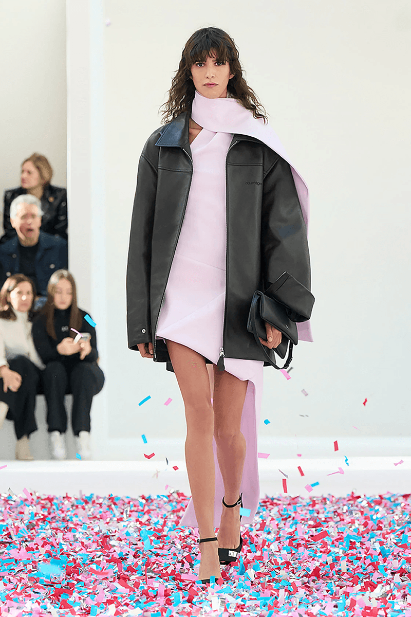 Courrèges FW25 Show: Confetti and Cuff Bags | Hypebae