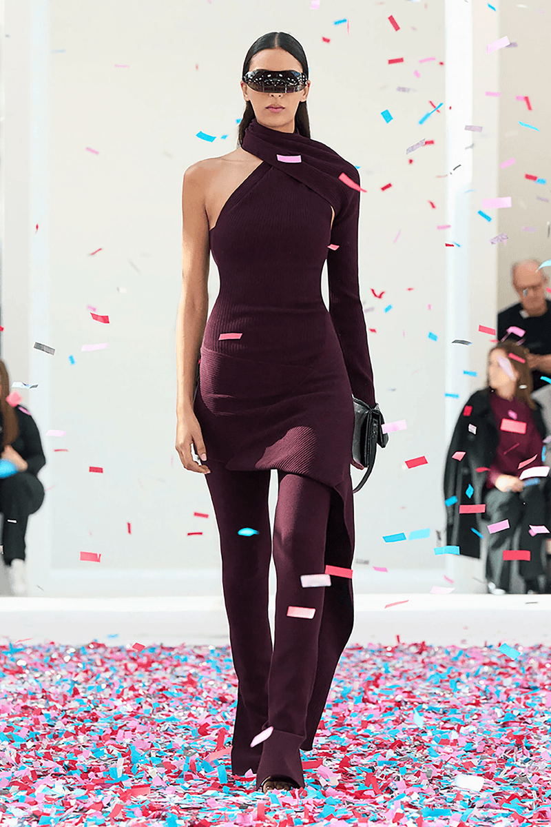 Courrèges FW25 Show: Confetti and Cuff Bags | Hypebae