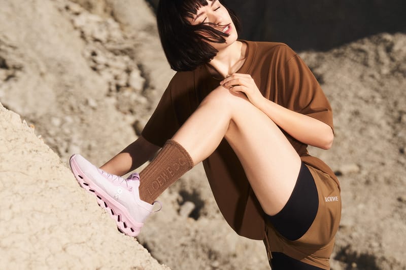 スニーカー LOEWE Sneakers LOEWE + ON Cloudtilt 2.0 stretch recycled-knit sneakers