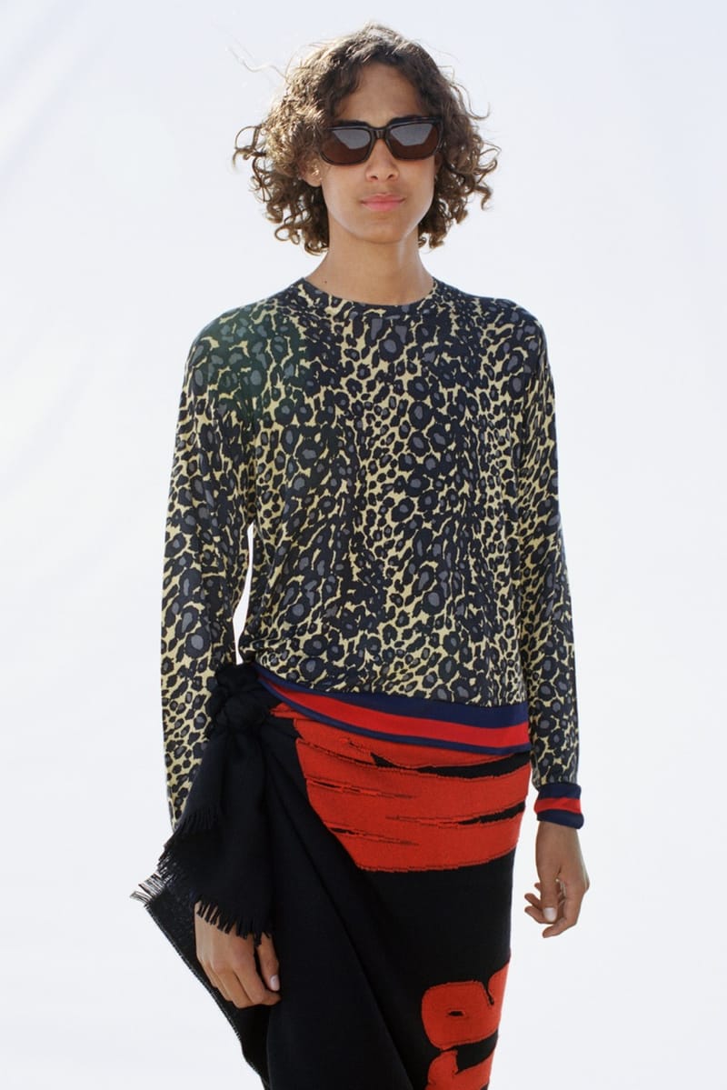 STUSSY WALES BONNER LEOPARD SWEATER M 新品 stussy WALES BONNER LEOPARD SWEATER M 스투시 x 웨일즈 보너