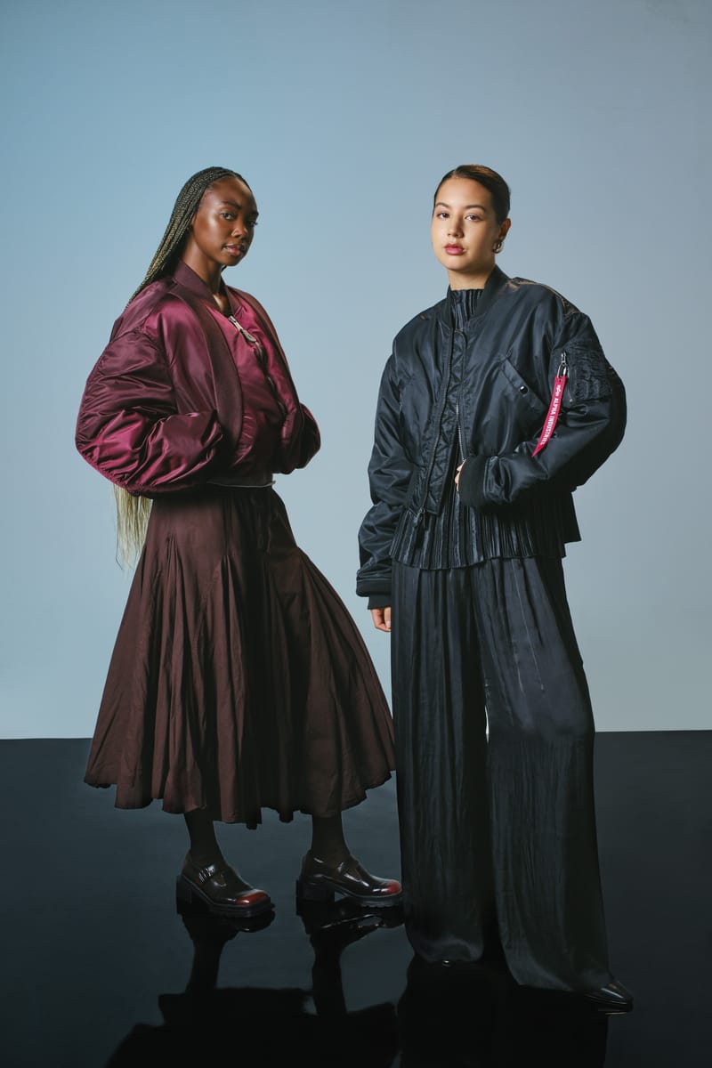 Shop Alpha Industries Knit Rib MA-1 and Cropped MA-1 | Hypebae