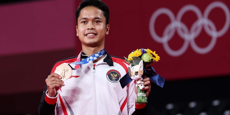 Anthony Ginting Raih Medali Perunggu Bulutangkis Tunggal Putra ...