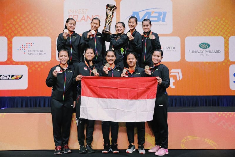 Tim Badminton Putri Indonesia Berhasil Menjadi Juara BATC 2022 | Hypebeast