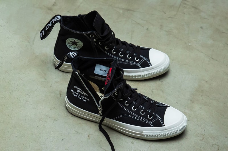 First Look UNDERCOVER x WTAPS x Converse Addict Chuck Taylor High