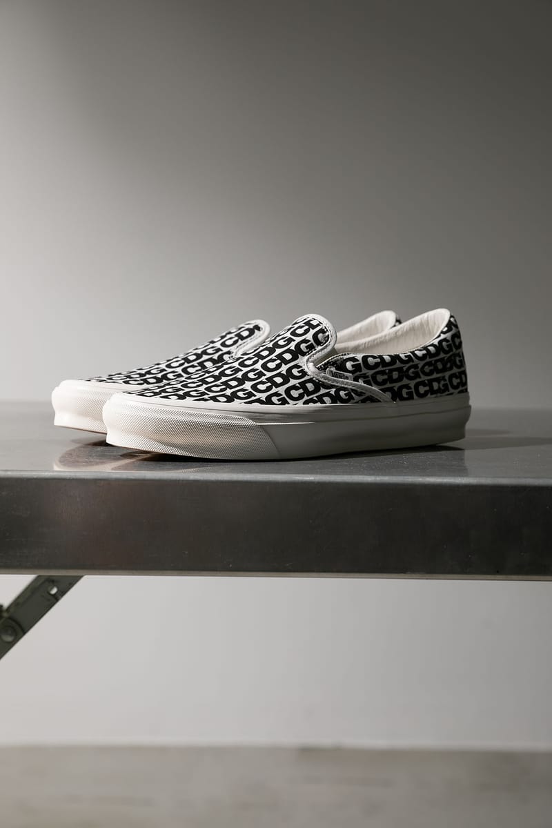 Ini Dia COMME des GARÇONS CDG x Vault By Vans OG Classic Slip-On