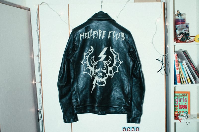 UNDERCOVER STRANGER THINGS レザージャケット 4 黒