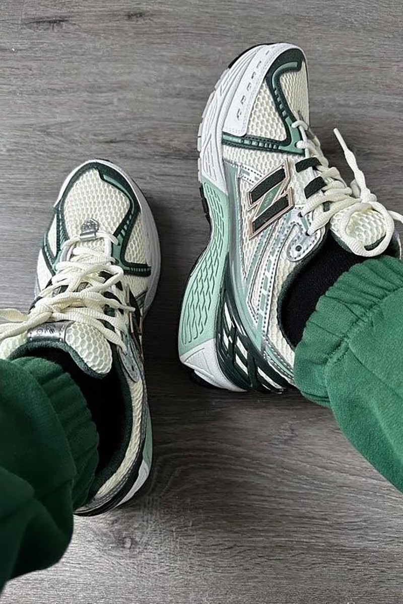 New balance kaki doré hot sale