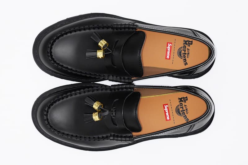 US6 24cm Supreme Dr. Martens Loafer Supreme x Dr. Martens Penton
