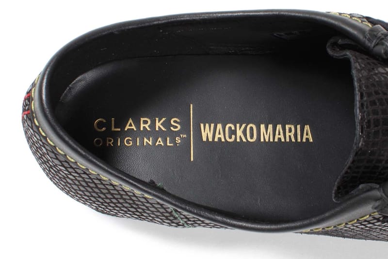CLARKS Wallabee × Wacko Maria UK7 CLARKS ORIGINALS X WACKO MARIA “LEATHER WALLABEE” | FIGURE ONLINE