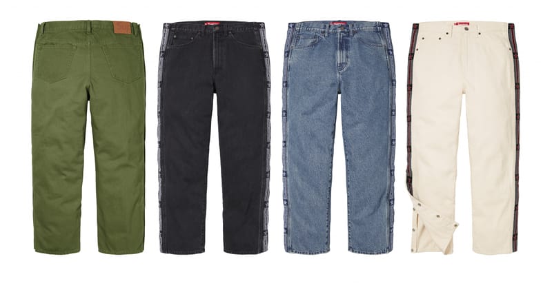 Supreme H.R.Giger Double Knee Jean Multi-