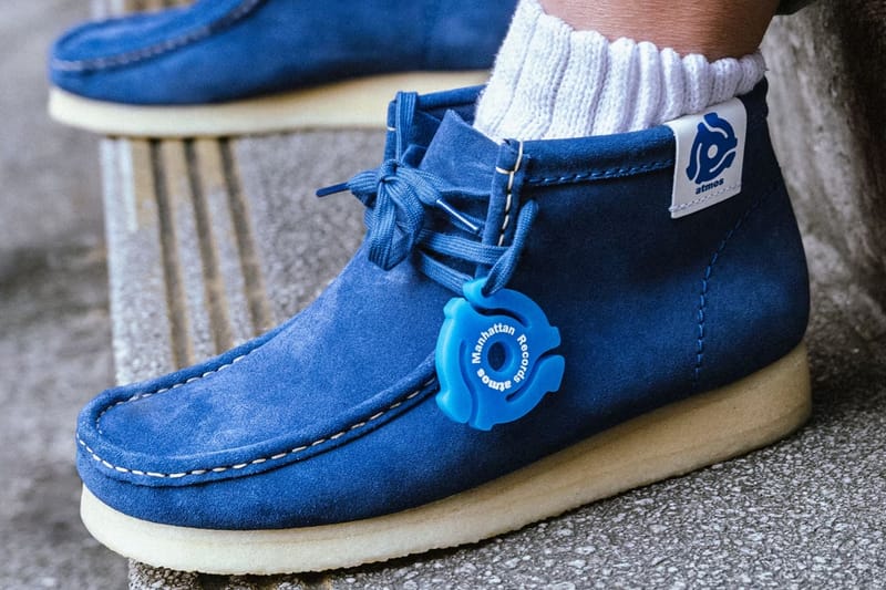 靴 Clarks Wallabee Manhattan Records atmos atmos x Clarks Wallabee Boot Manhattan Records: uscita, prezzo e