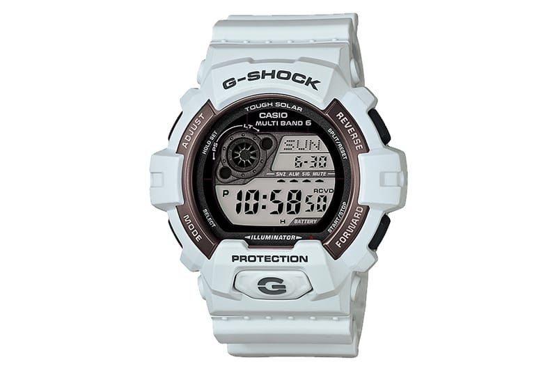 G shock clearance illuminator white